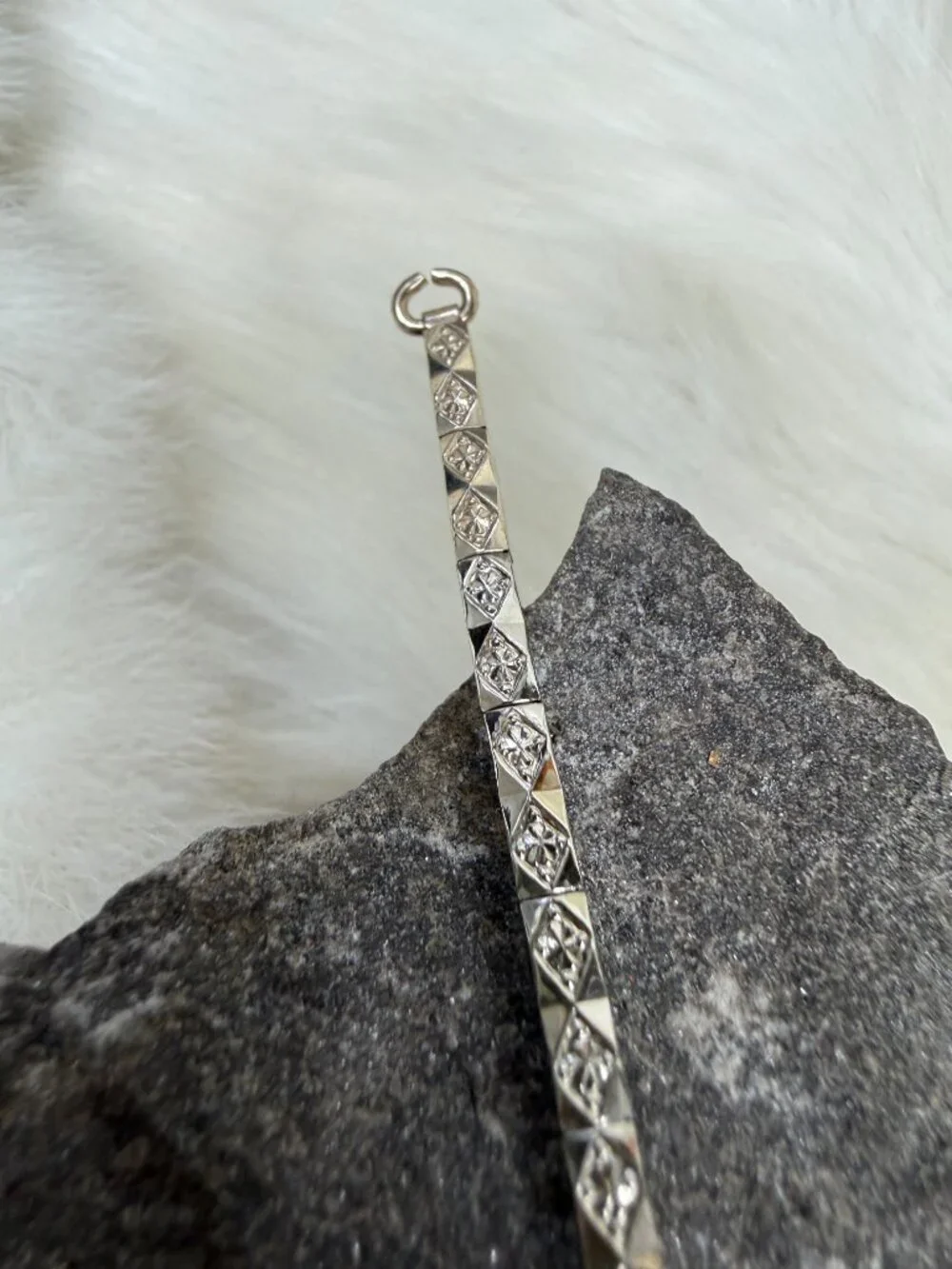Vintage Kalbe USA 1/20 12K White Gold-Filled Watch Band 5.75